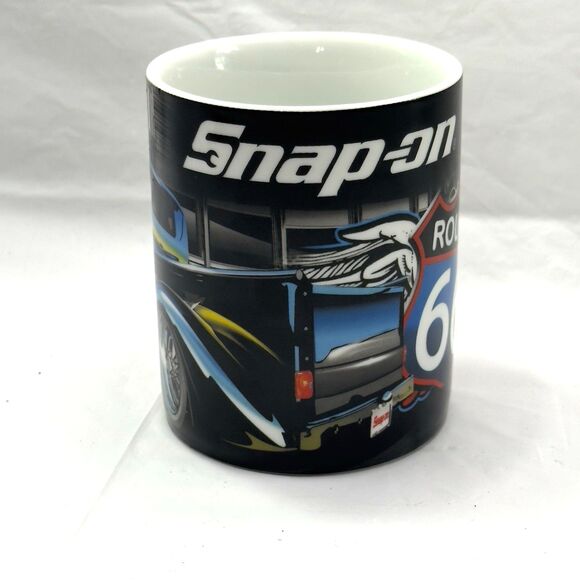 Snap On Tools Coffee Cup / Mug 16 oz Route 66 Hotrod Mug by Choko - Picture 3 of 7